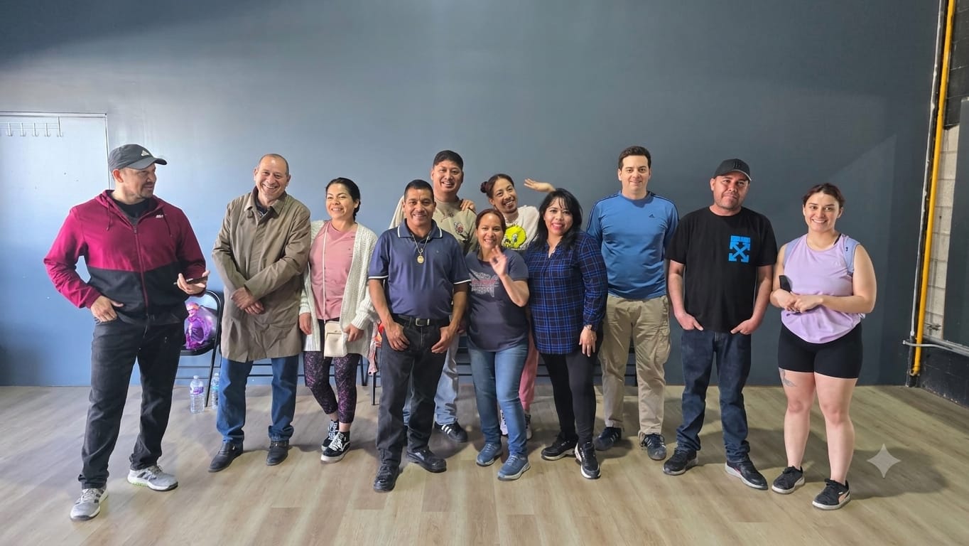 Grupo de alumnos en clase